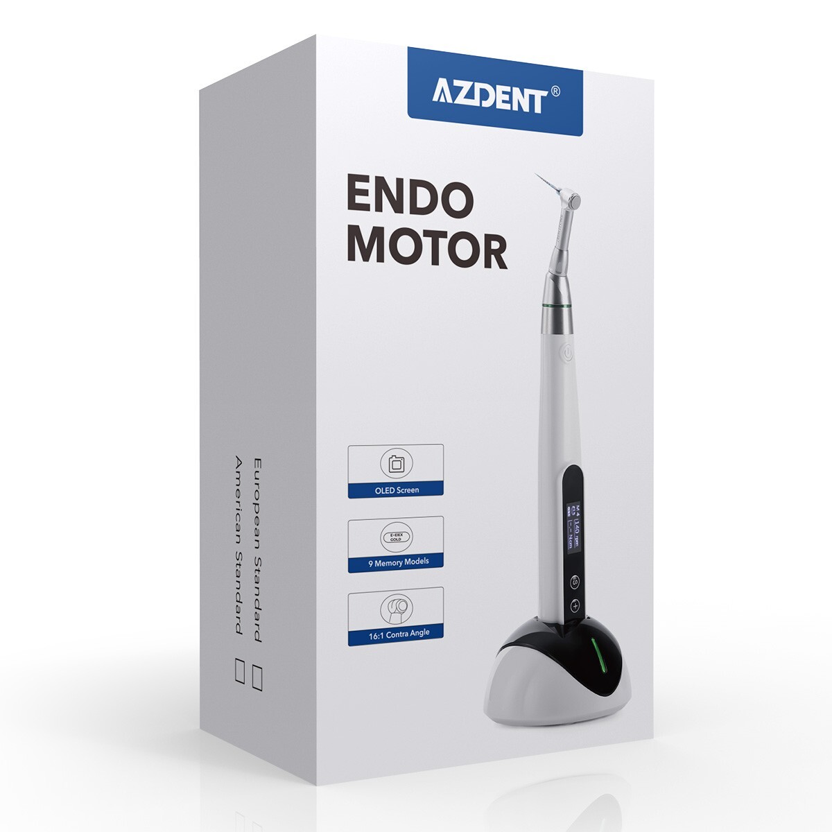 Endo Motor 16:1 Auto Reverse Torque Control Root Canal 9 Programs 135°C