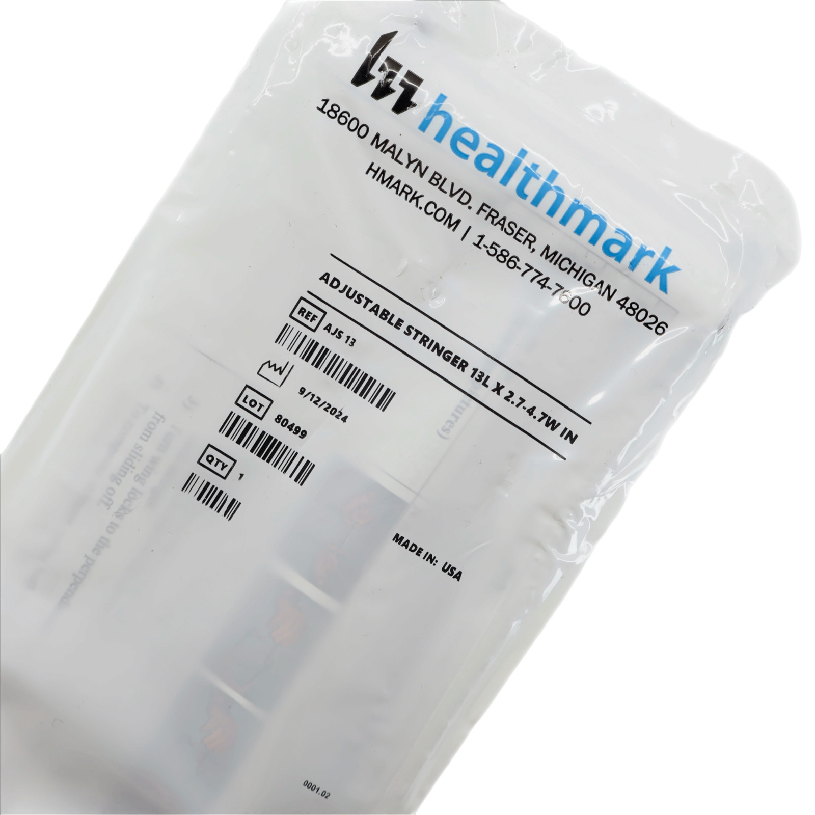 NEW Healthmark AJS 13 Adjustable Surgical Instrument Stringer (2.7-4.7″ X 13″)