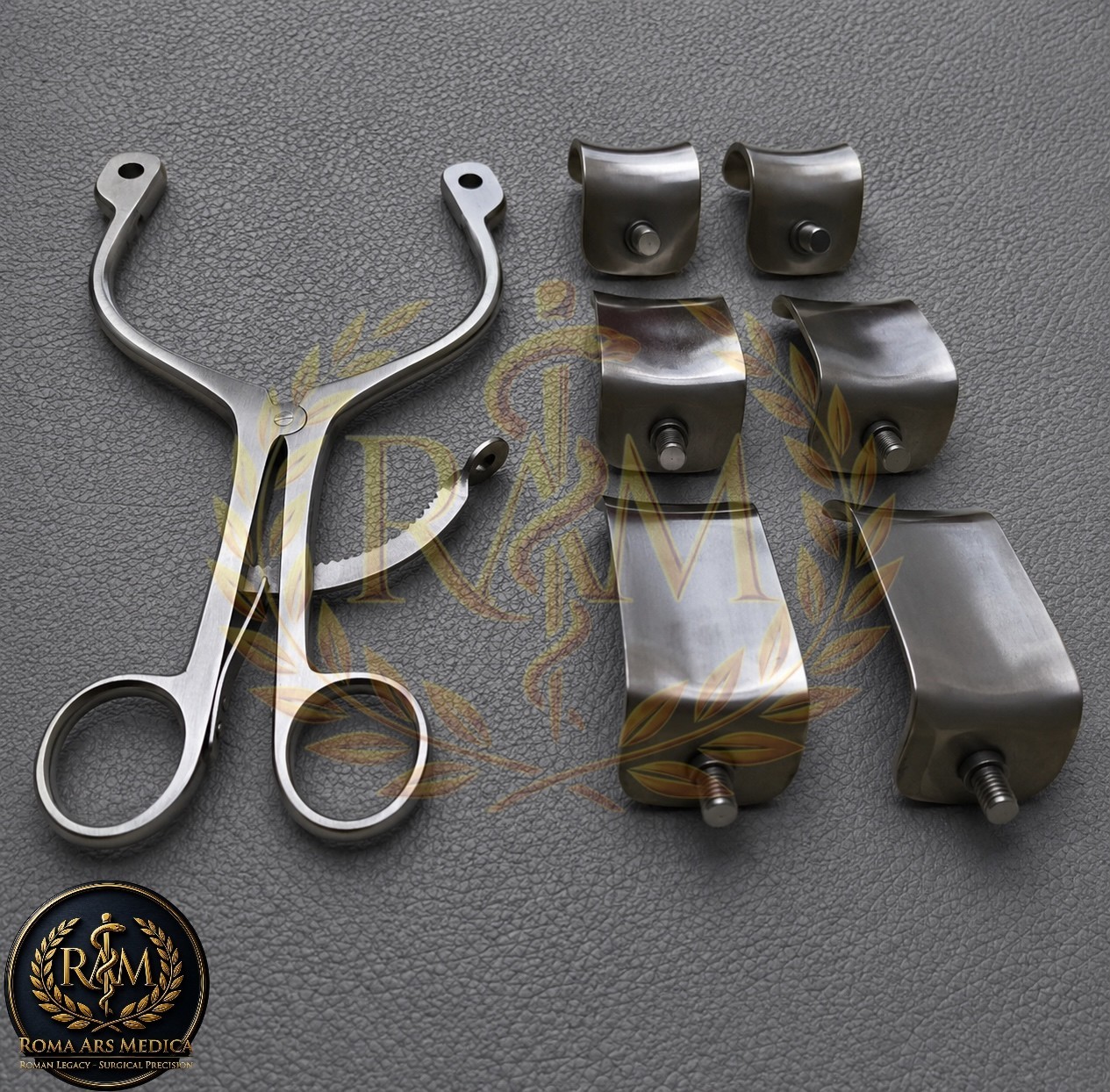 Kolbel Retractor Complete Set With 6 Blades, Shoulder Retractor Surgical