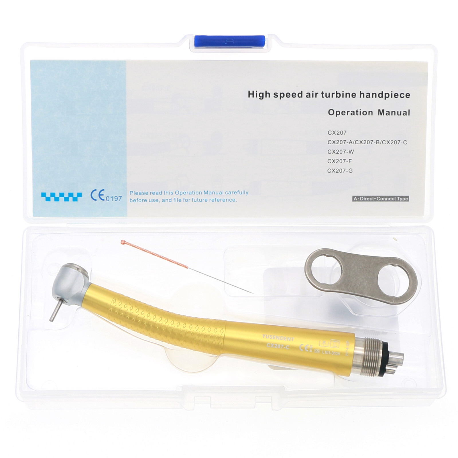 COXO Dental NSK Style High Speed Handpiece 4Hole Air Turbine CX207-C Standard