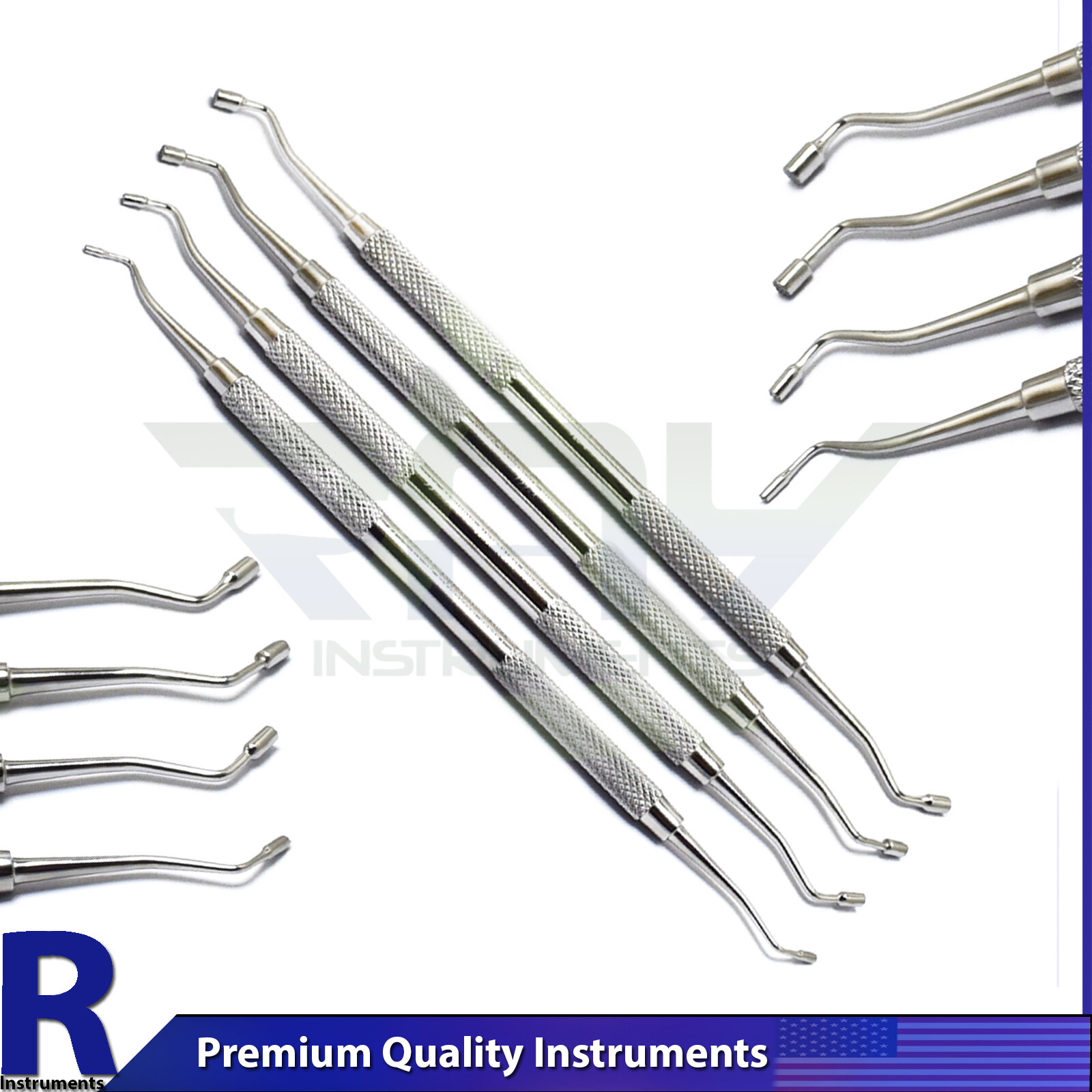 Composite Filling Instruments Placement Contouring Plugger Flat Plastic Ball Tip