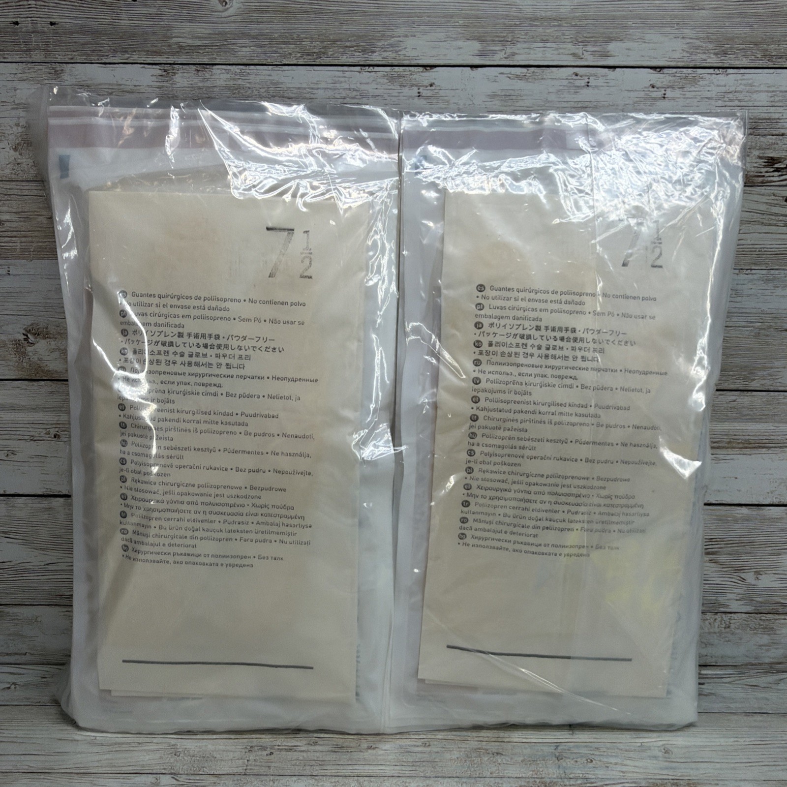 Biogel PI Surgical Gloves Sterile PF Molnlycke, *18 Pair* Size: 7.5 *See Dates*