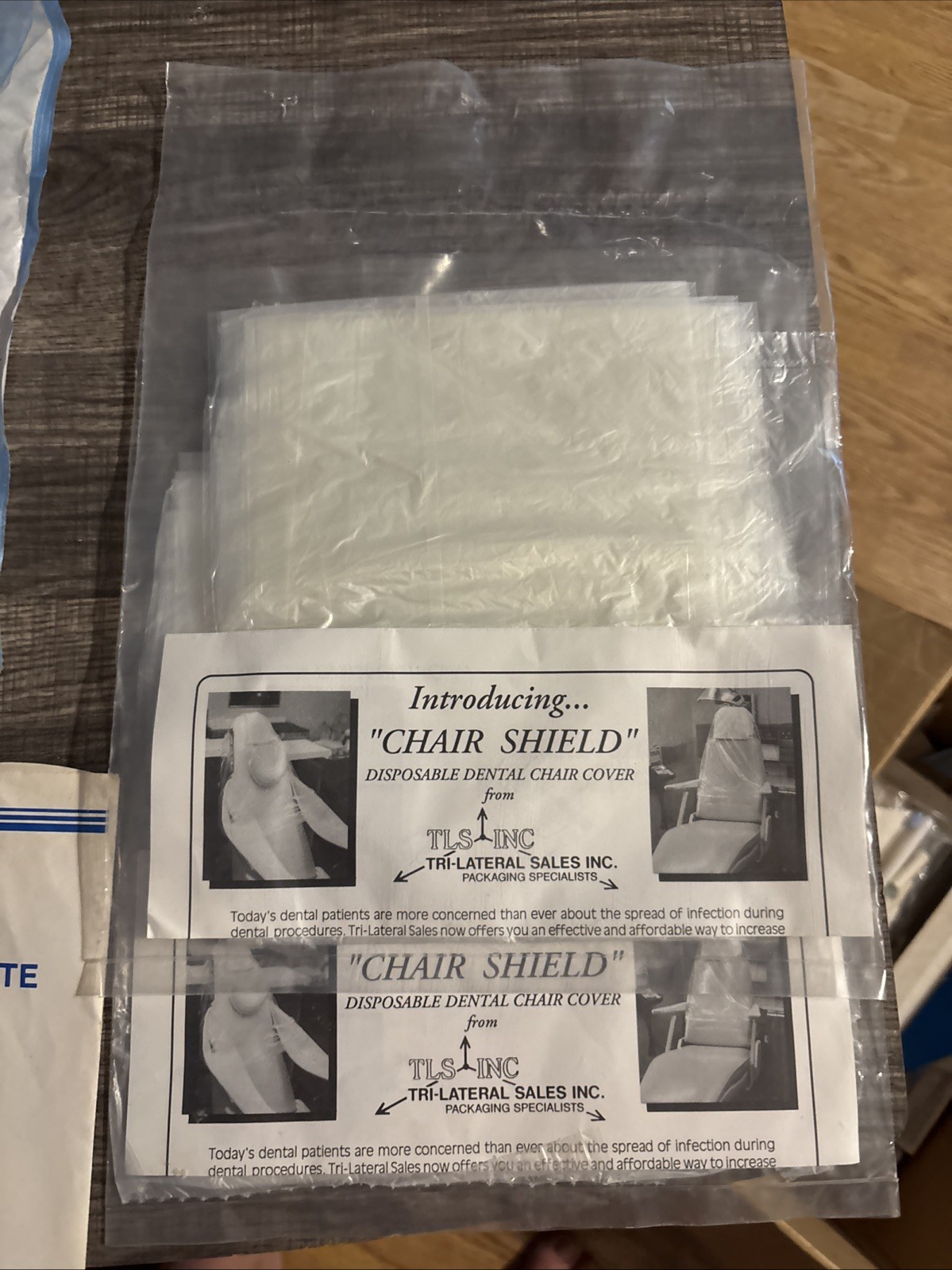 Lot of 2 Vintage Chair Sheila TLS disposable Dental Chair Covers