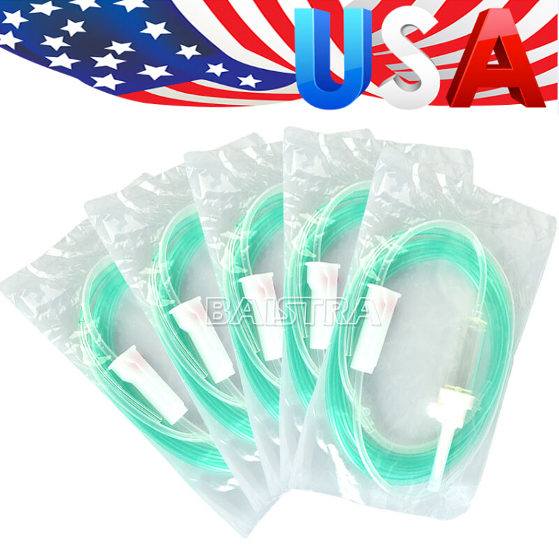 5Packs Dental Implant Surgical Irrigation Tubes fit for W/NSK/NOUVAG Tubing