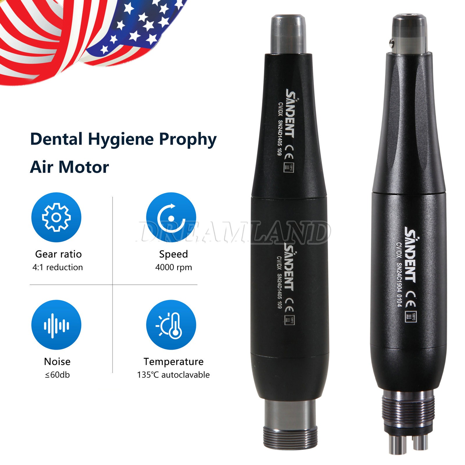 Dental Burs Cups Composite Polishing Polisher Kit for Low Speed Handpiece RA/HP