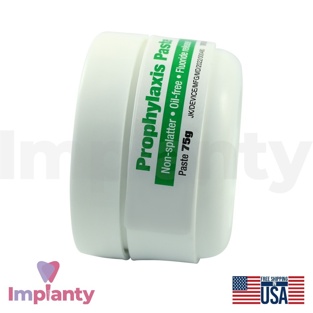 Prophy Prophylaxis Paste 75g Fresh Mint Flavor Dental Lab Polishing & Cleaning