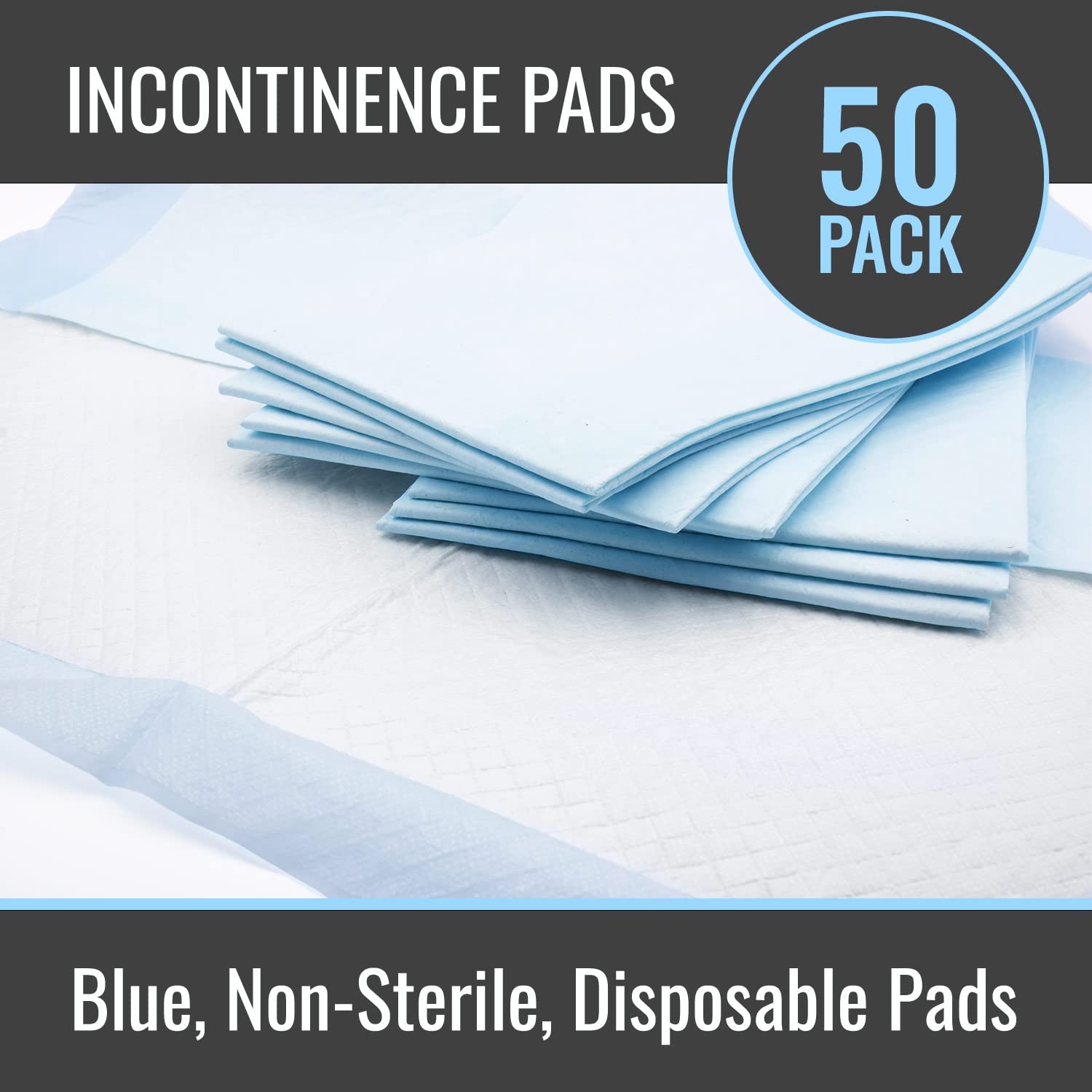 Dmi Extra Large 36 X 36 50 Count Ultra Protective Incontinence Bed Pads For