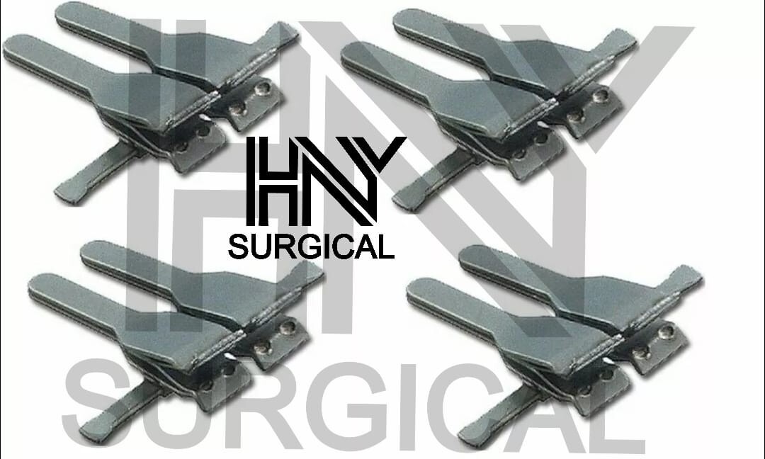 Micro Vascular Clamps Set of 4 Pcs V-2 Small Size Plastic Surgery Instrument Set