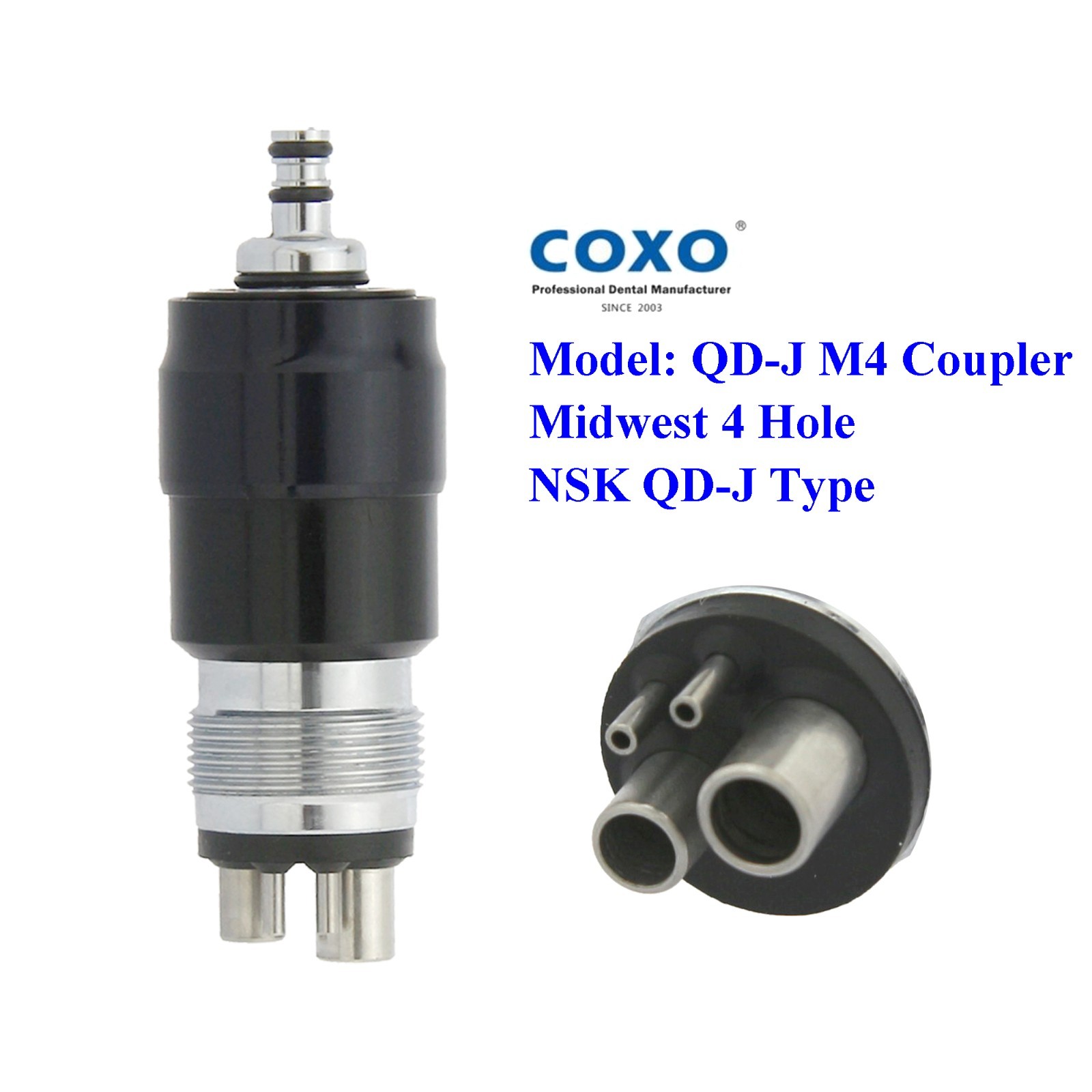 COXO Dental LED Handpiece Self Power High Speed Turbine E-generated LED NSK M4