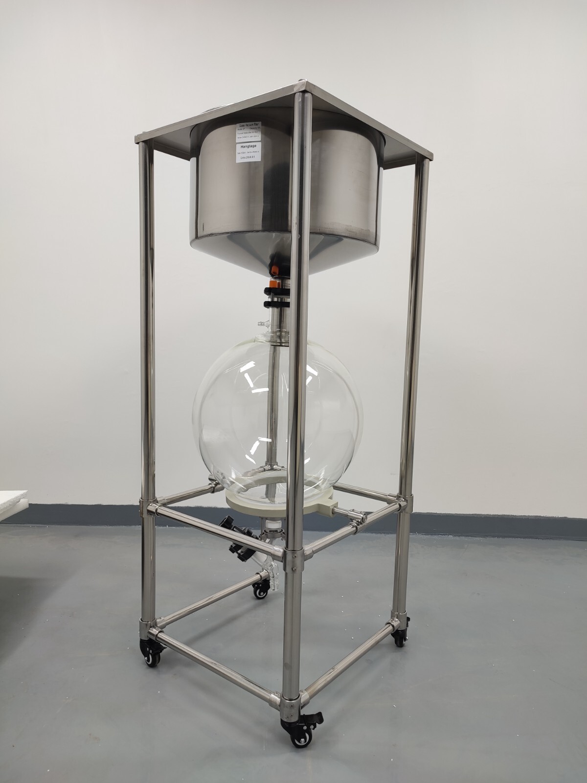 Vacuum Suction Filter Device 50L StainlessSteel Vacuum Buchner Funnel Filtration