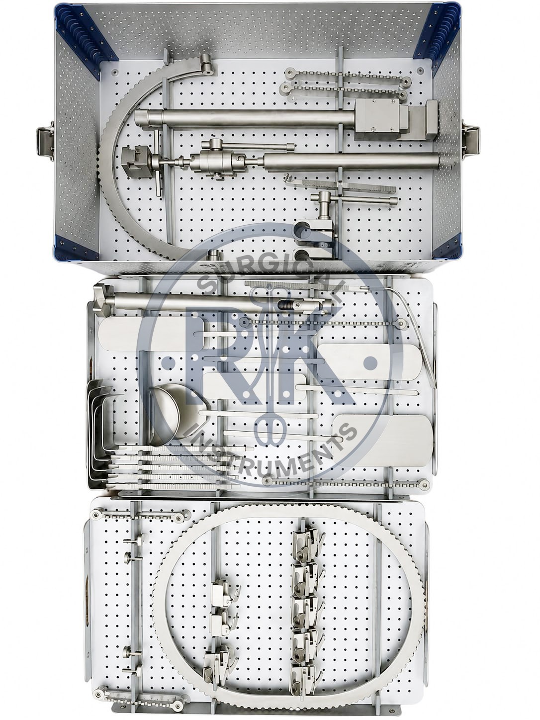 Bookwalter Abdominal Surgical Retractor Set with Sterilization Box CE