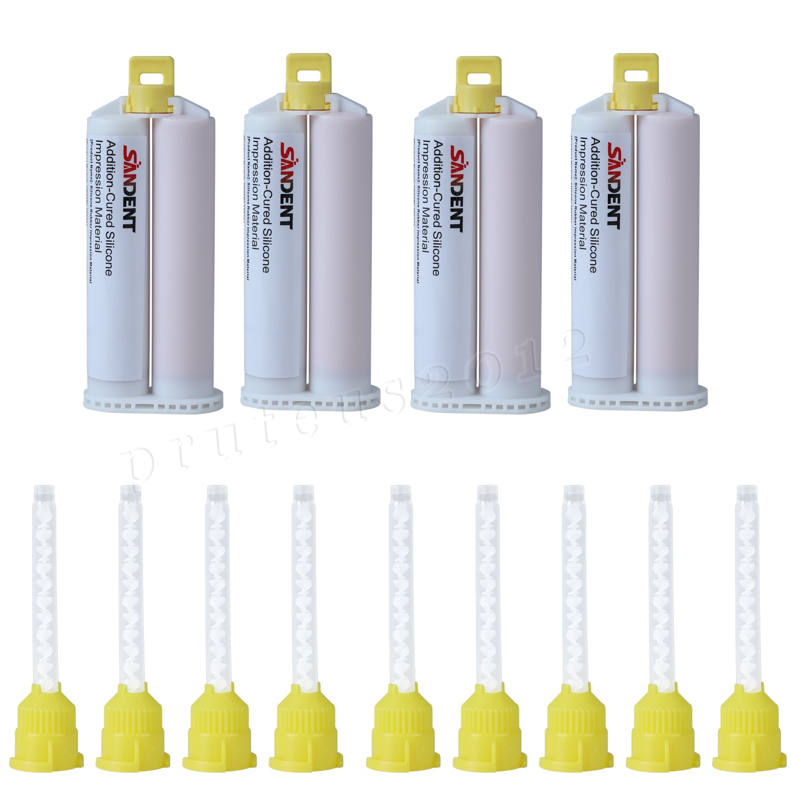 4 x Light Body Regular Set Dental Vinyl Polysiloxane Impression Material VPS PVS