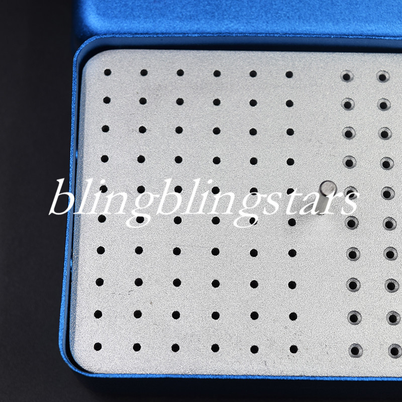 120 Holes Dental Burs Holder Endo Files Stand Disinfection Box Endo Accessories