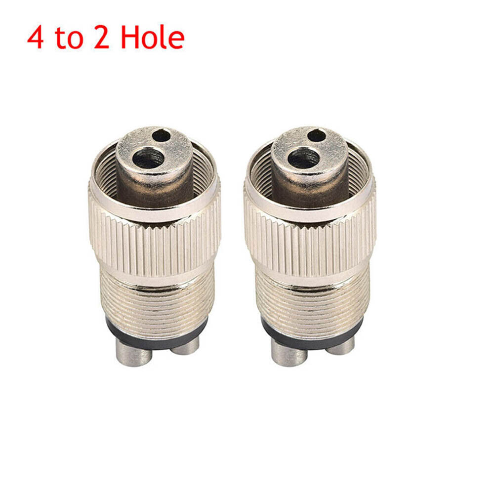 2 to 4 & 4 to 2 Holes Dental Adapter Changer Connector for High Speed Handpiece