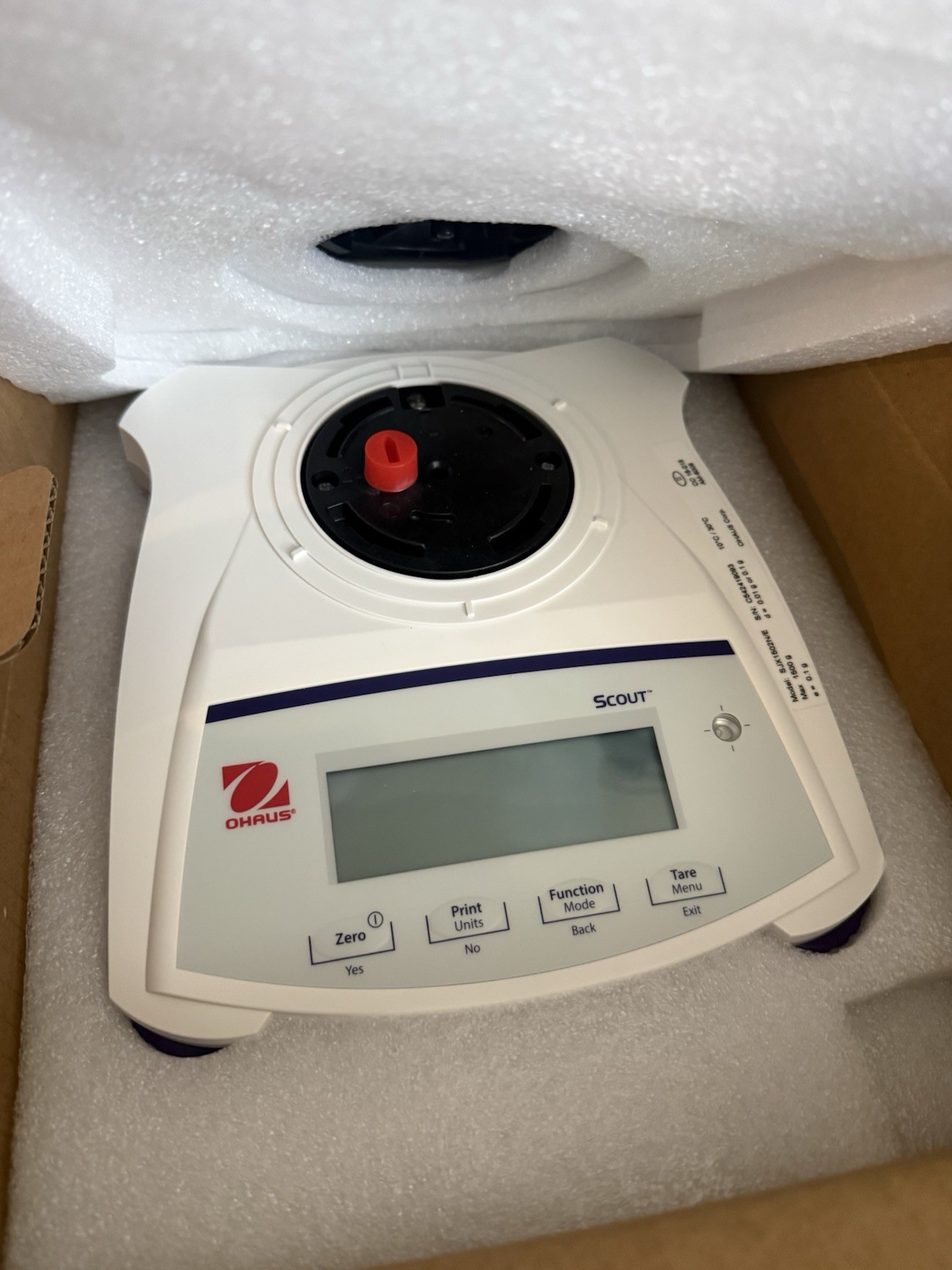 Portable Balance 1500G 0.01G Accuracy Scale NTEP Legal Trade Ohaus SJX1502N Gram
