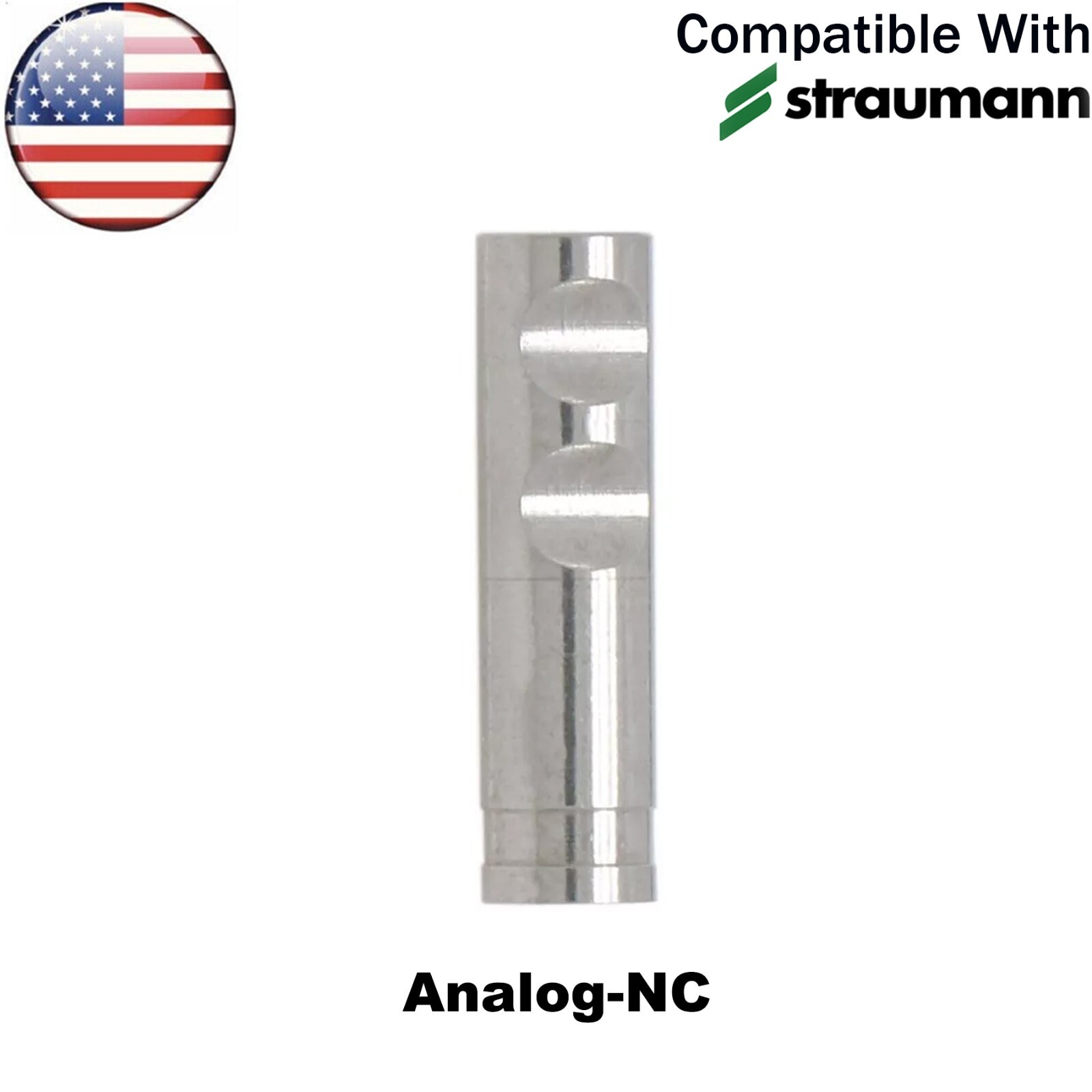 US ITl Dental CAD/CAM Lab Implant ScanBody Analog NC/RC Fit Straumann BL/BLT