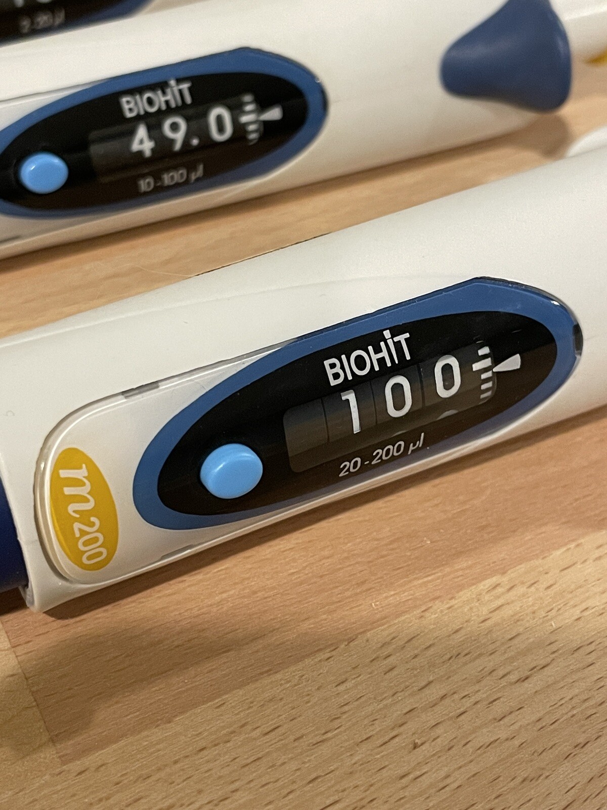 Biohit M Series Pipet Pipette Pipettor M20 M100 M200 M1000 M5000