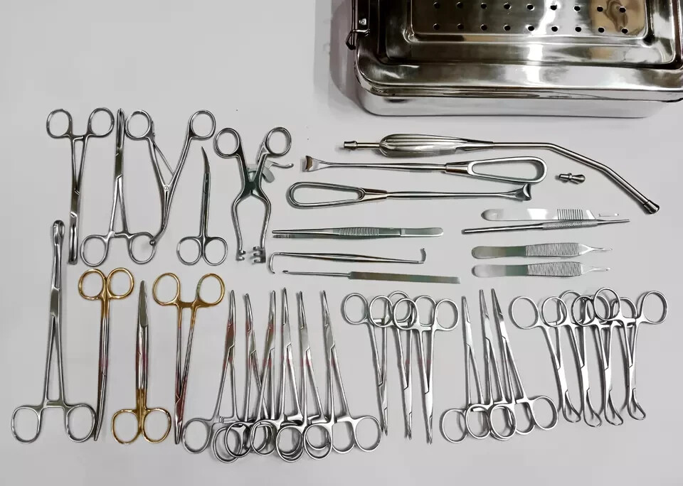 32 PCs Set Tracheostomy Surgical Surgery Orthopedic Instruments