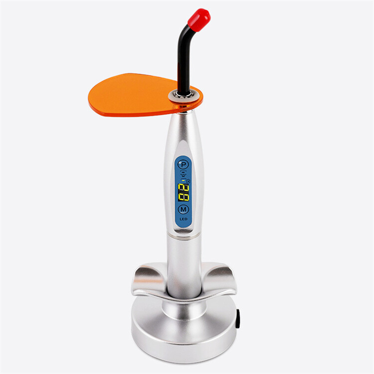 Dental Cordless Wireless LED Curing Light Composite Resin Cure Lamp 2000mw/cm²