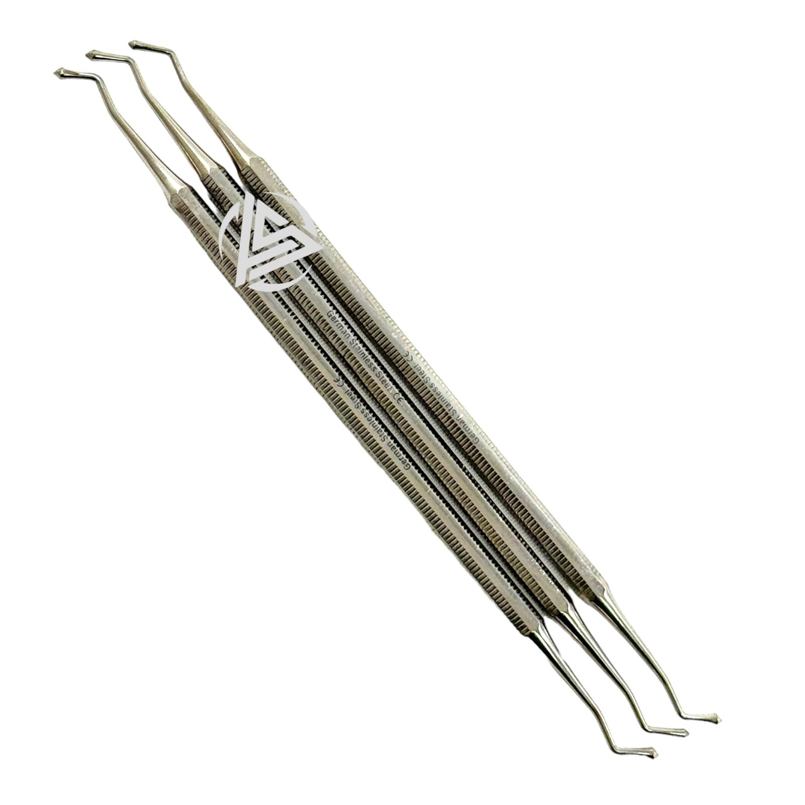Set of 3 Acorn Burnisher #21 Dental Composite Filling Instruments Dental Tools