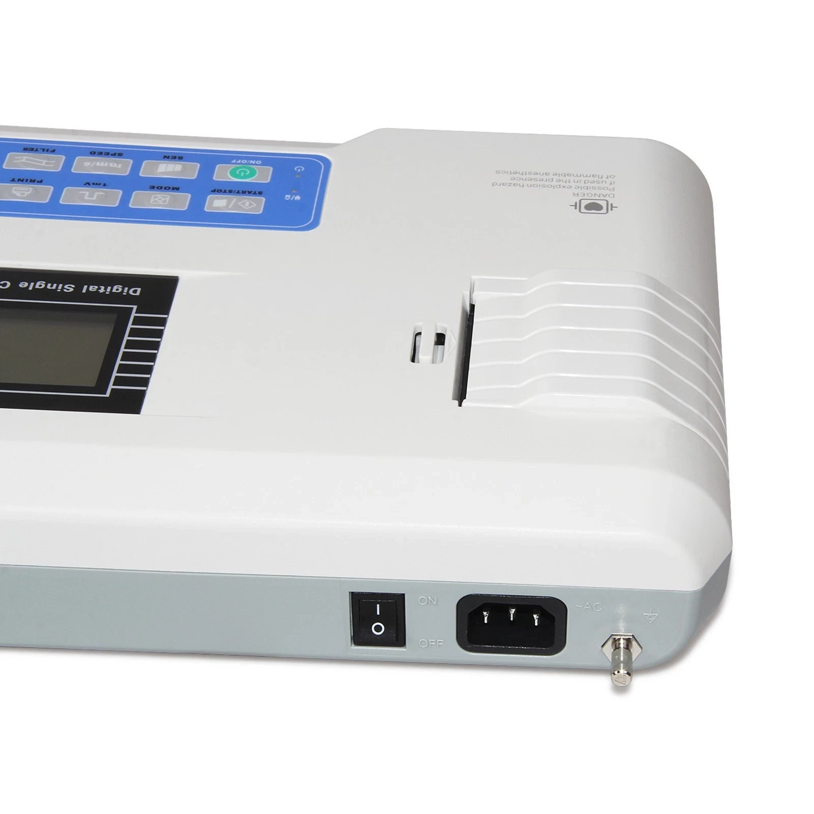 1-Channel 12-Lead Digital EKG Machine – Medical ECG100G Electrocardiograph