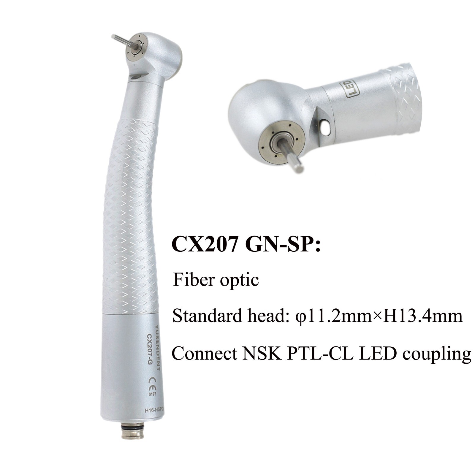 COXO CX207-G Fiber Optic High Speed Dental Handpiece NSK Phatelus Coupling 4 6H