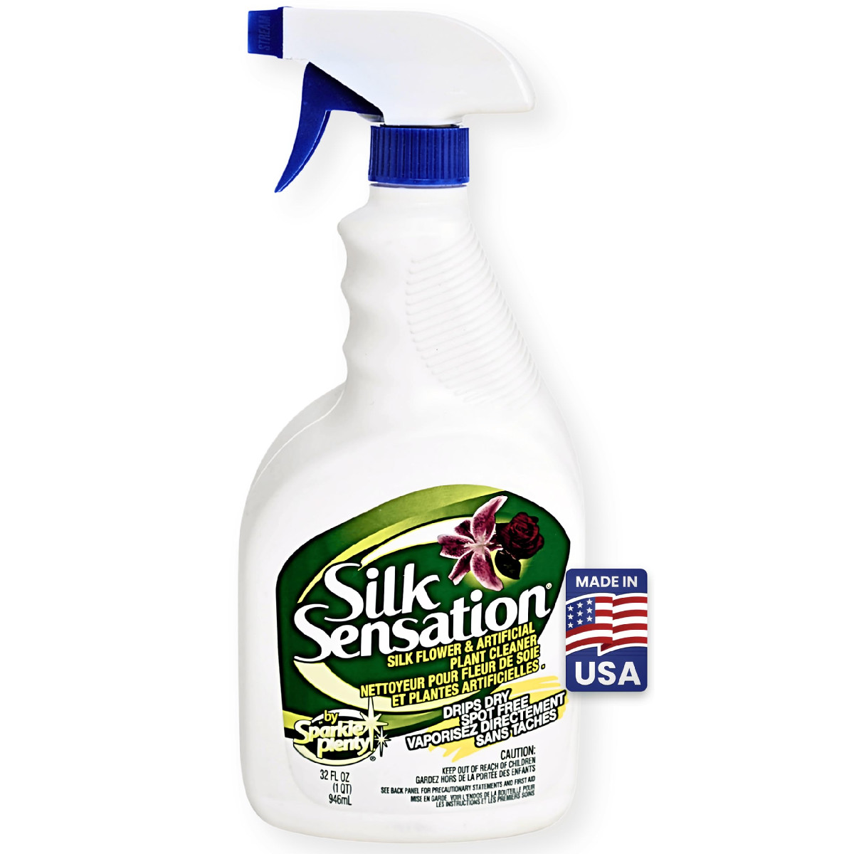 Goodscious Sparkle Plenty Silk Sensation Artificial Flower Plant Leaf Cleaner