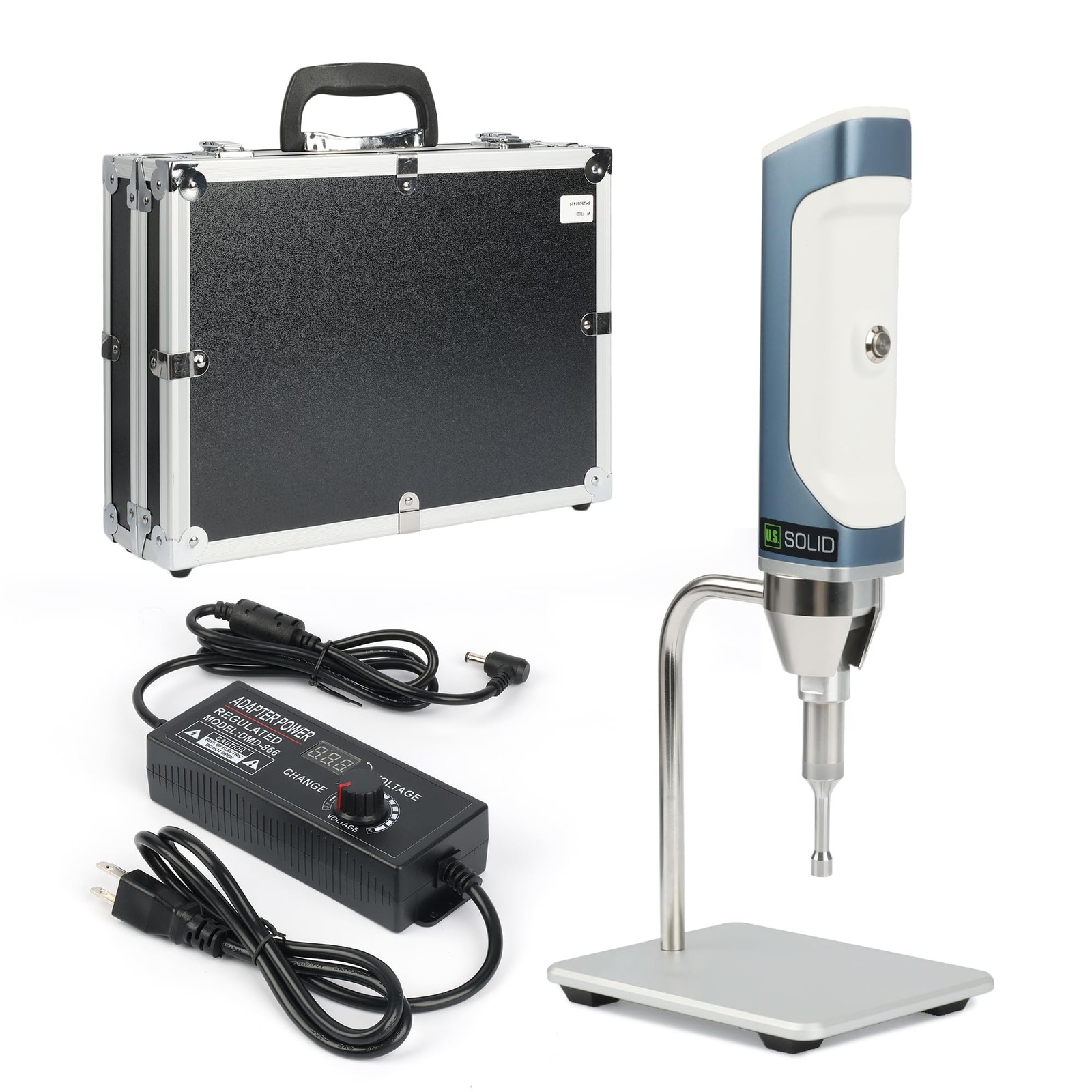 U.S. Solid Handheld Ultrasonic Homogenizer Lab Sonicator 8mm 0.1~300mL