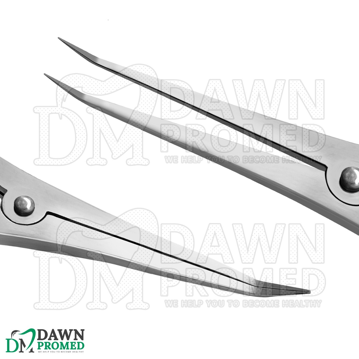 Castroviejo Caliper Angled 6″ Long Bone Mapping 0-40mm Scale Ophthalmology Int