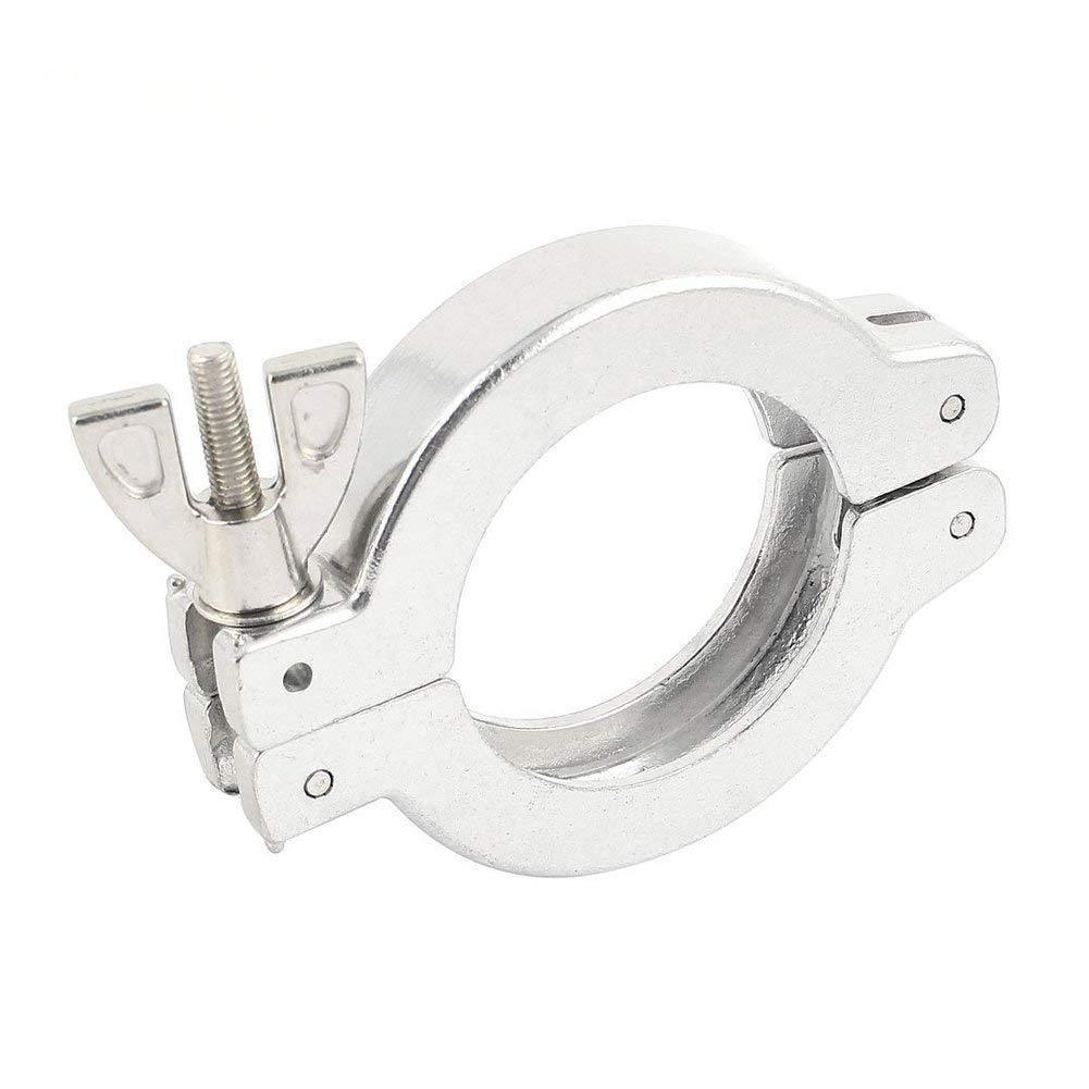 US 5Size KF Aluminum Vacuum Fitting Wing Nut Flange Clamp for Vacuum Piping Tube