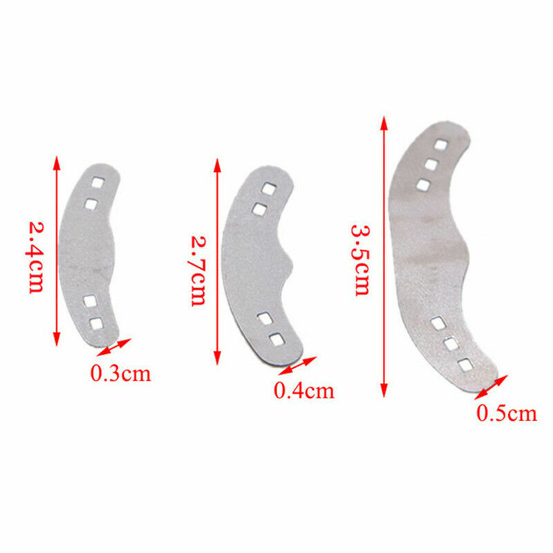 20Pcs/Bag Dental Matrix Bands Formation Piece Stainless Steel Tofflemire S/M/L