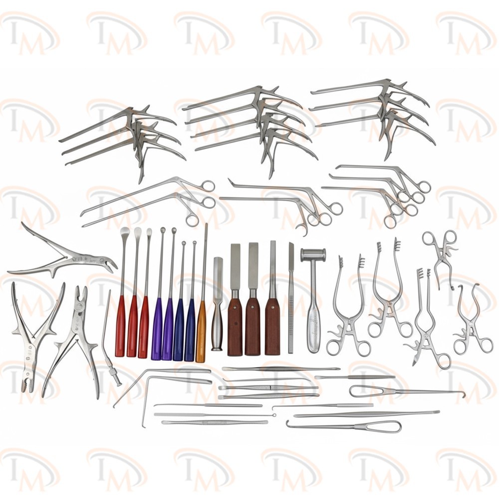 Laminectomy complete Instruments Full set of 54 pcs Spine Orthopedic instruments