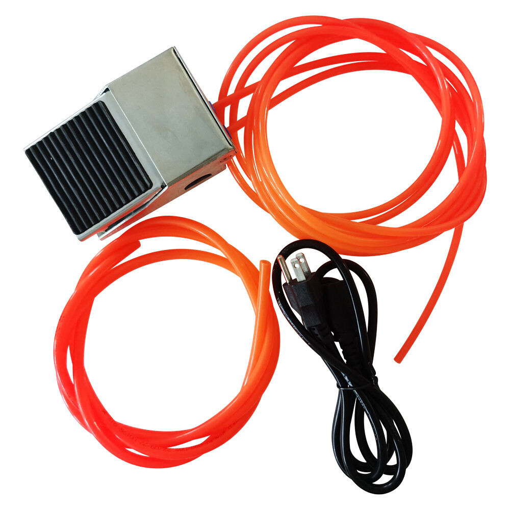 Vertical Lab Recirculating Sandblaster for Bracket Blasting 110V 36 Mesh Emery