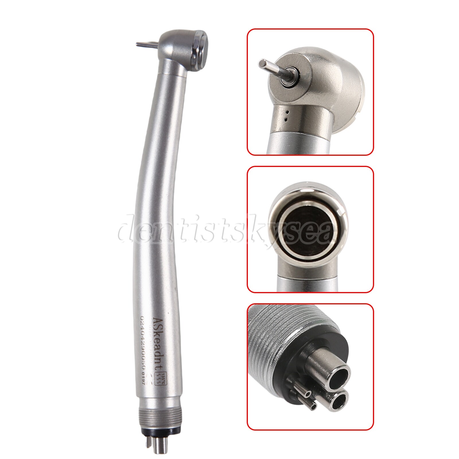 NSK Style Dental High Speed Handpiece Push Button 4 Hole hand piece