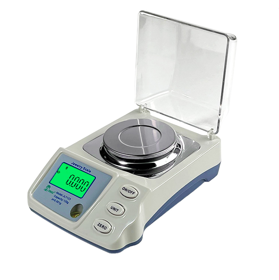 Tree JLY123 Precision Lab Milligram Balance 120g x 0.001g Jewelry Scale +/-5d