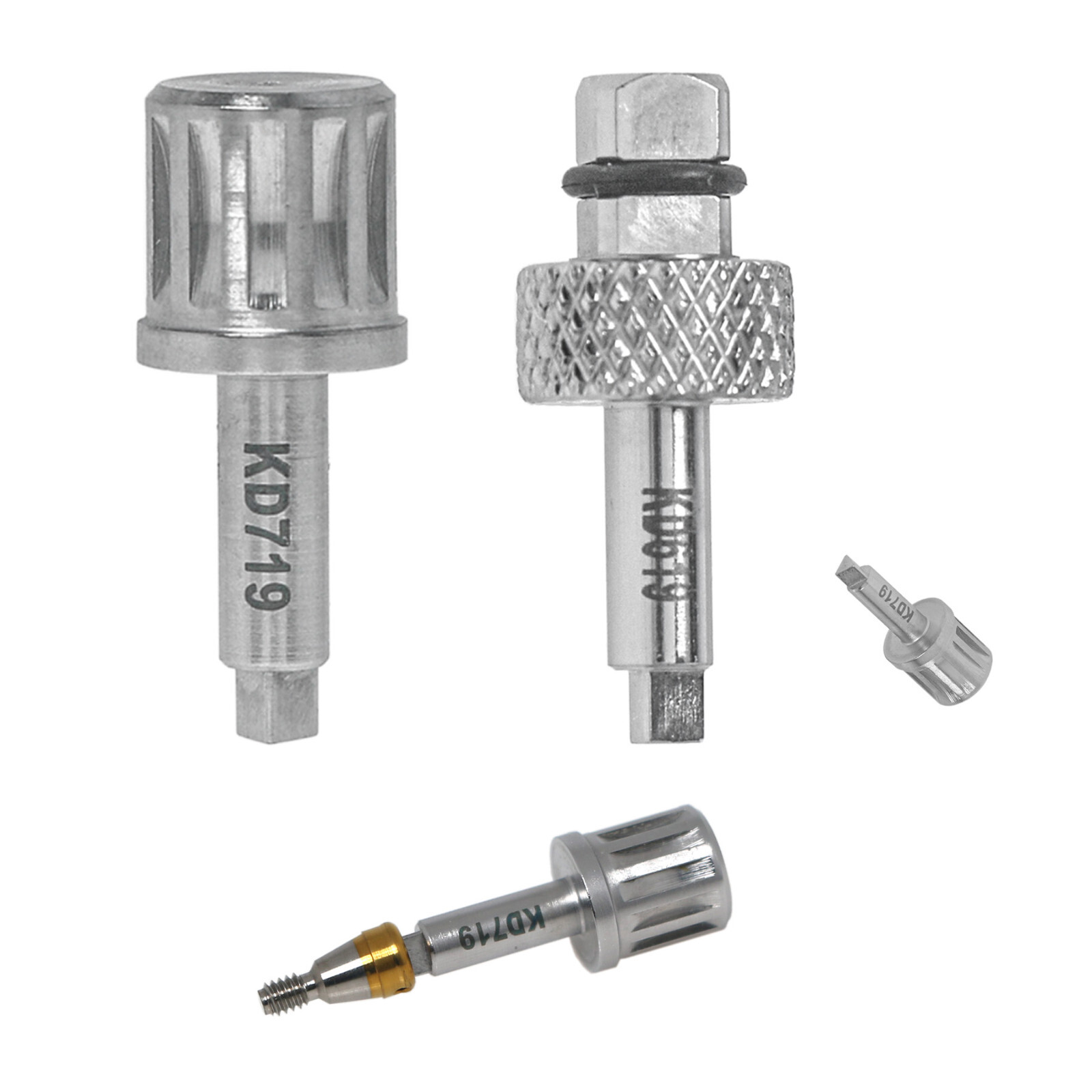 Overdenture Locator Abutment Male Cap Inserts Screwdrive For NEODENT GRAND MORSE