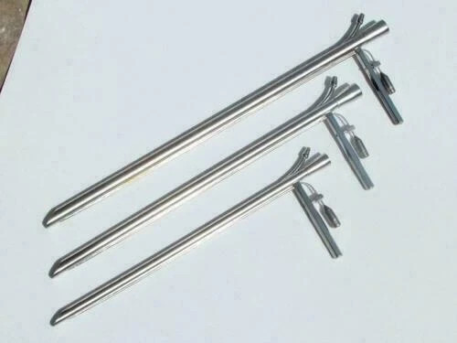 Bronchoscope Rigid with FiberOptic Light Carrier STORZ FIT 3pc Set Black Coated
