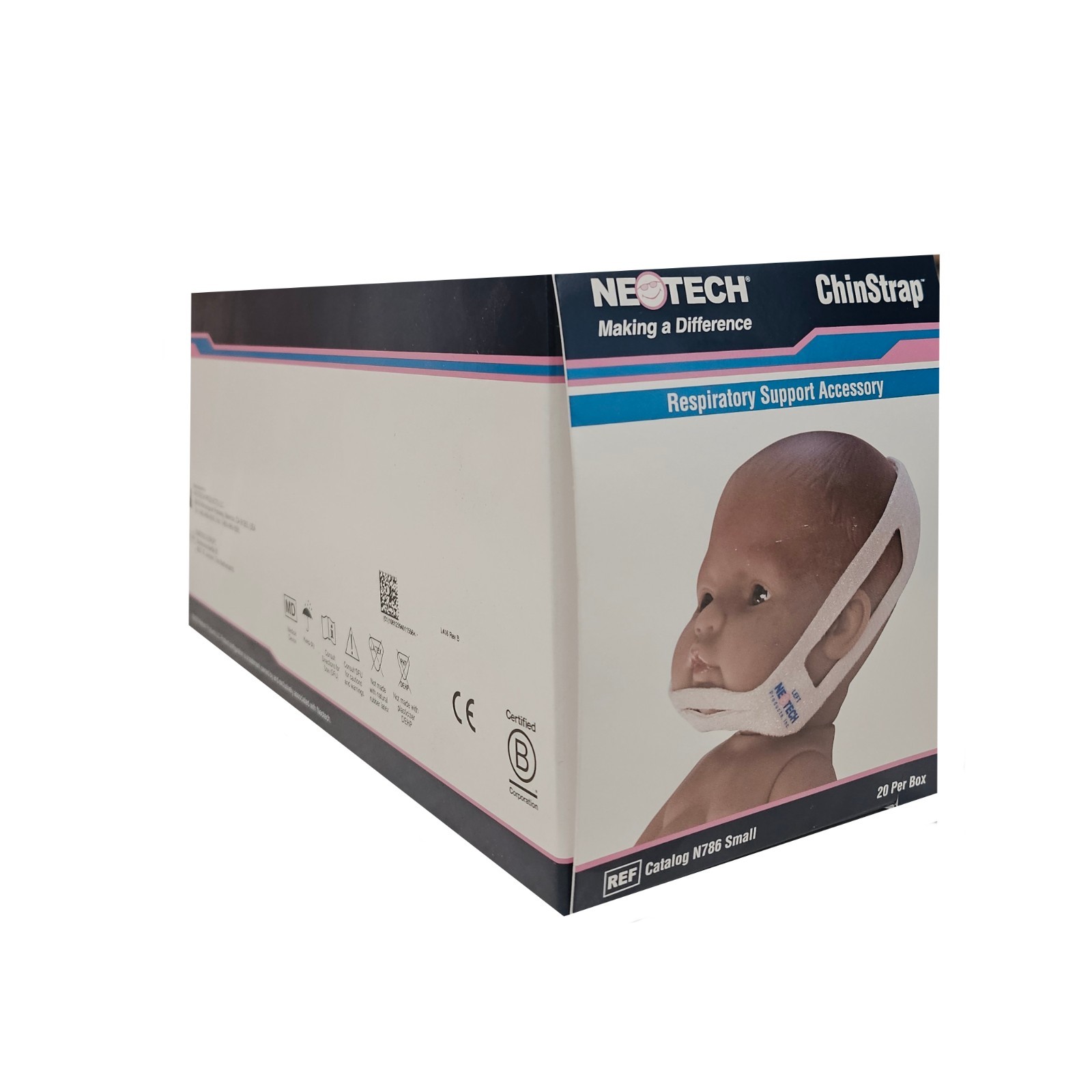 *20-Pack* Neotech ChinStrap Respiratory Support Accessory Small N786