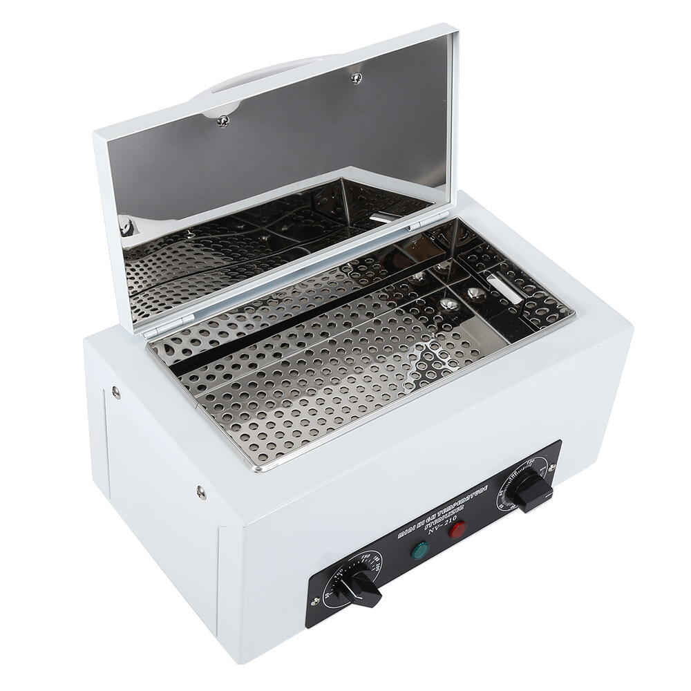 High Temperature Sterilizer Cabinet Nail Art Salon Manicure Dry Heat Sterilizer