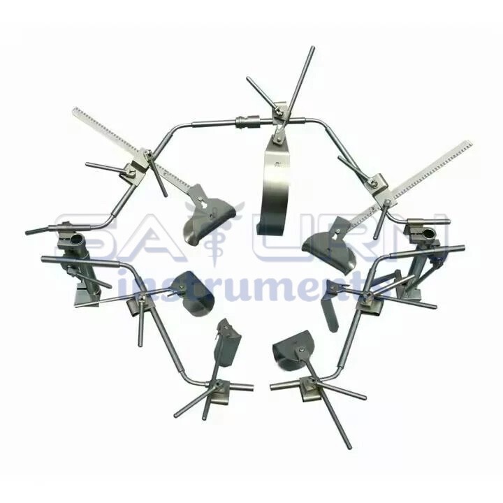 Premium Thompson Surgical Retractor Set For Liver Transplant Stainless Steel