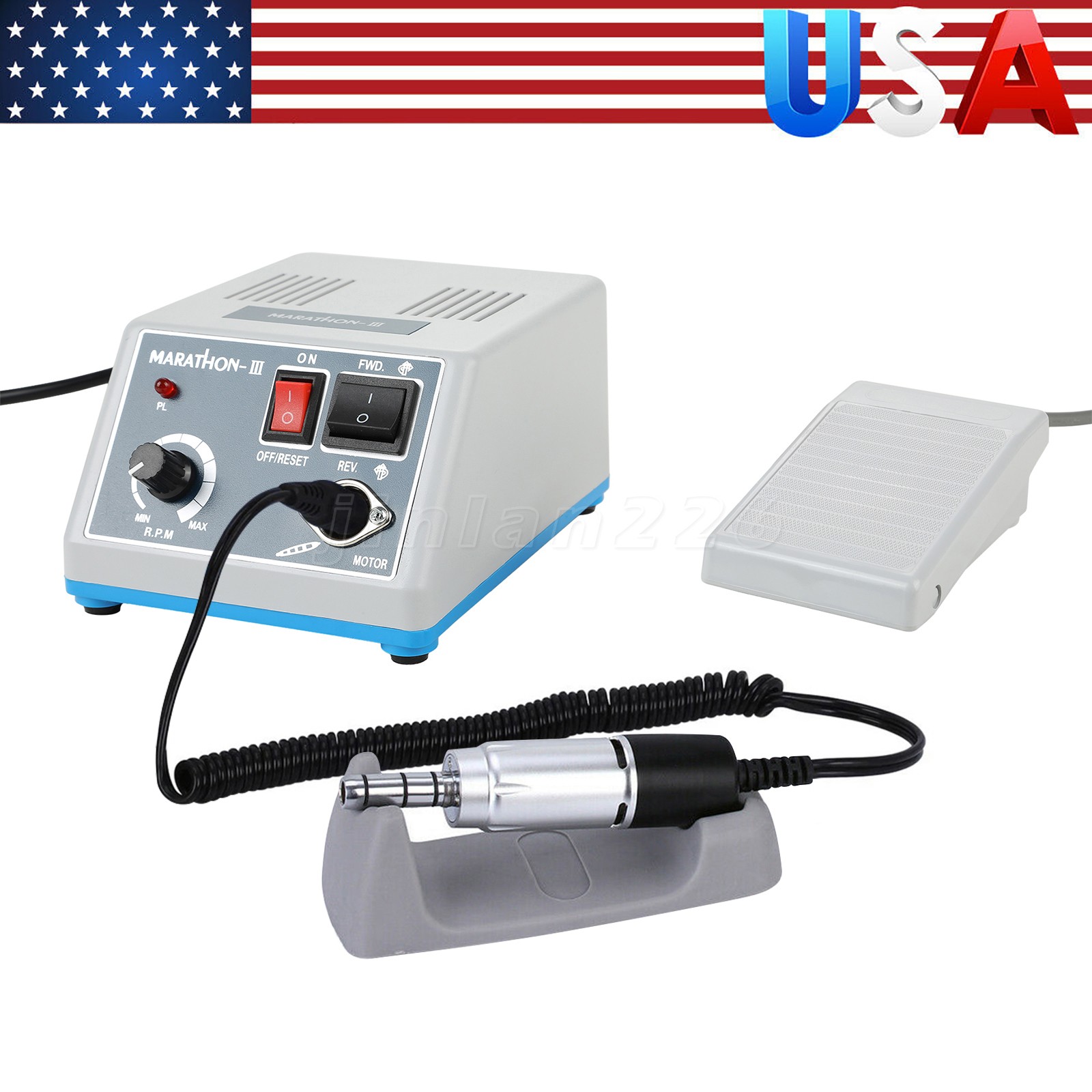 Dental Lab Marathon Electric Micromotor N3 Unit /Contra Angle/Straight Handpiece