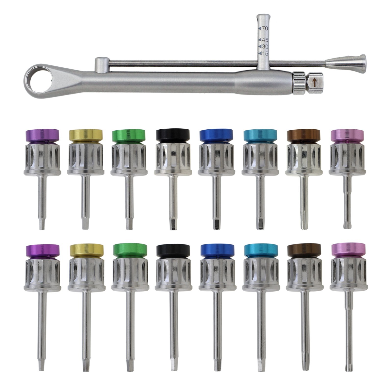 Universal Implant Prosthetic Kit Torque Wrench Drivers Screwdriver Manual