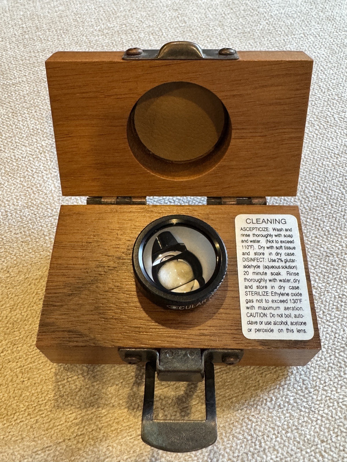 Ocular Instruments NMR- Two Mirror Gonio Diagnostic Lens