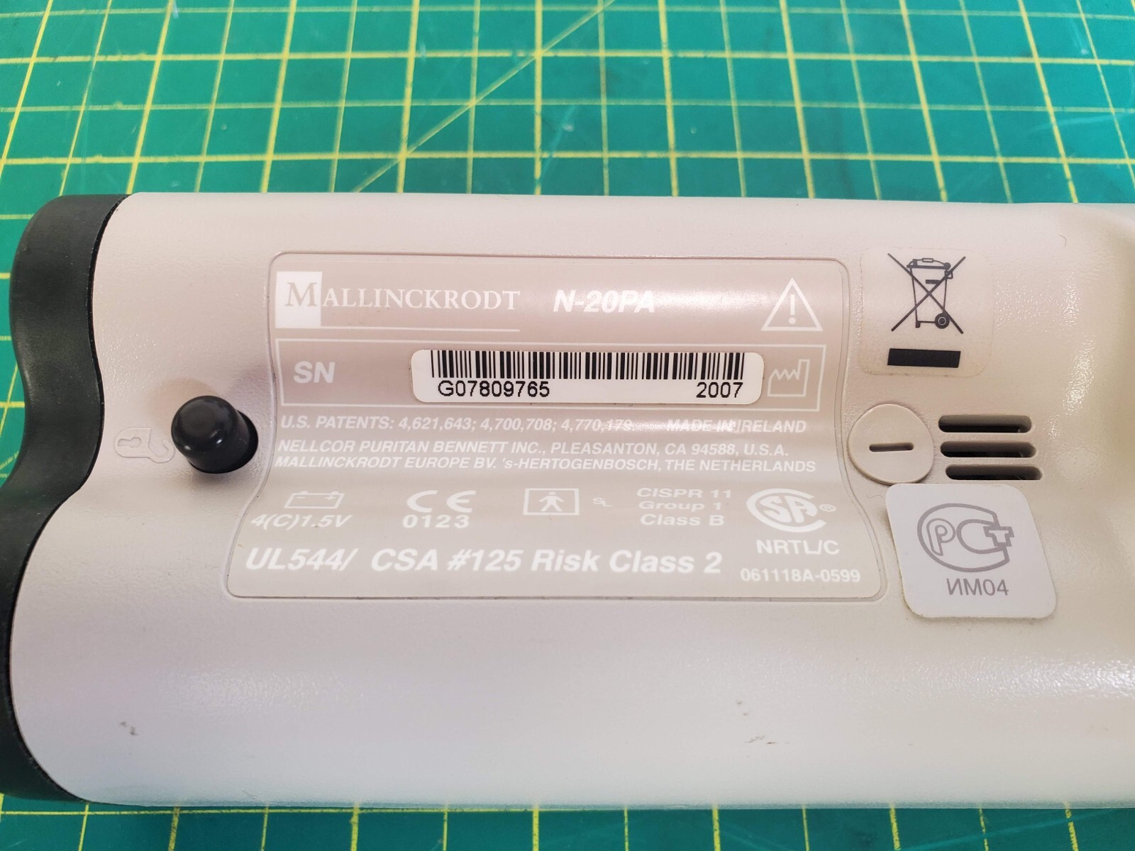 Mallinckrodt Nellcor N-20 Portable Pulse Oximeter x 4 Units