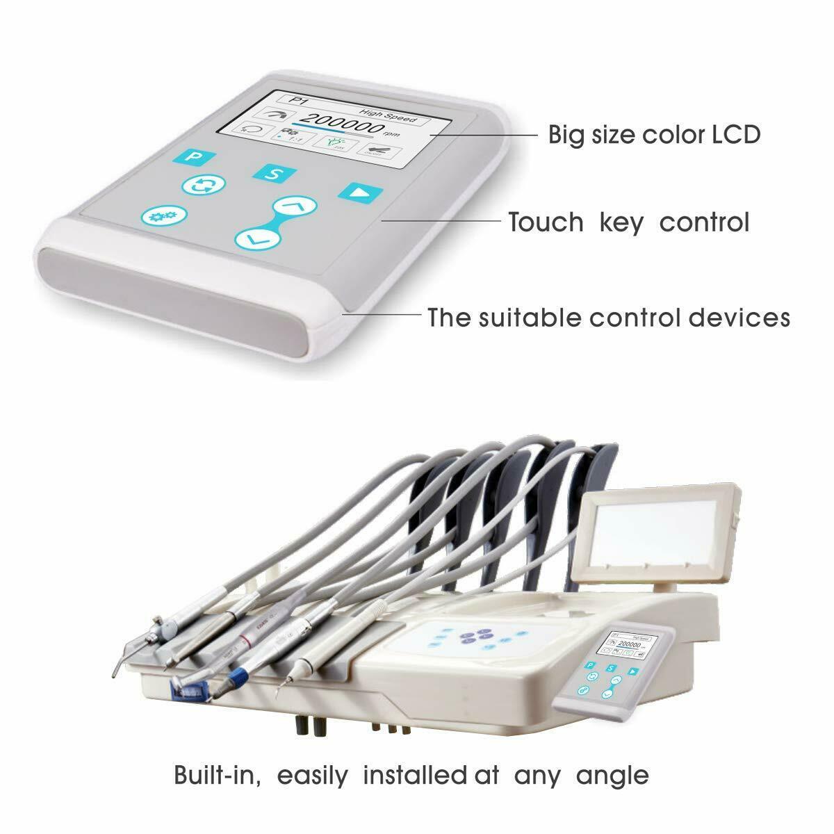COXO Dental Electric Motor LED Handpiece 1:1 Contra Angle Low Speed NSK NLX nano
