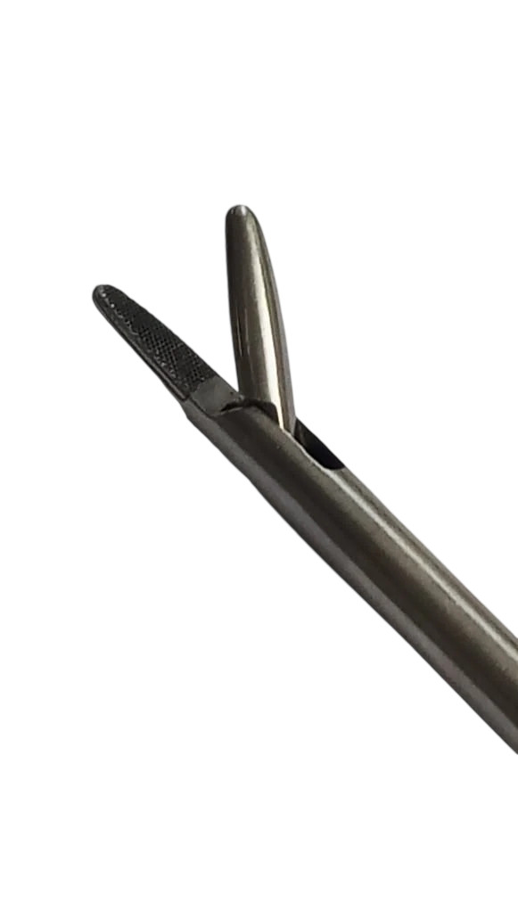 Laparoscopic Needle Holder Straight Jaw 5mm Suturing Surgical Instrument 330mm