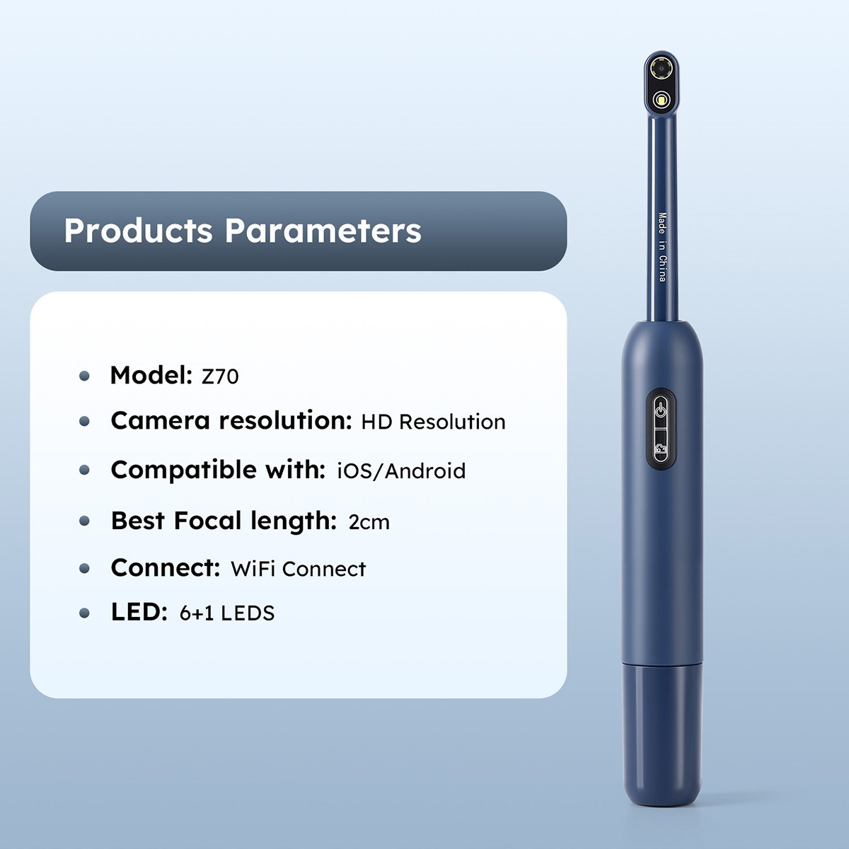 Dental Intraoral Intra Oral Camera Wifi Digital Imaging Sensor High Resolution
