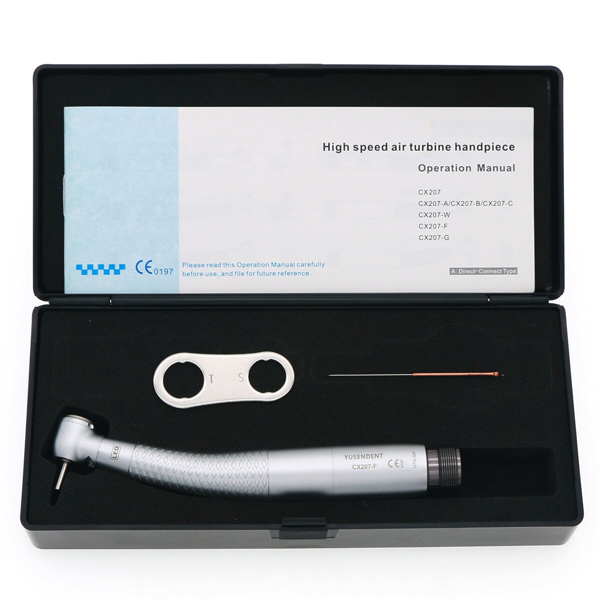 COXO Dental Handpiece High Speed Turbine E Generator Self Power CX207-F-SP B2/M4