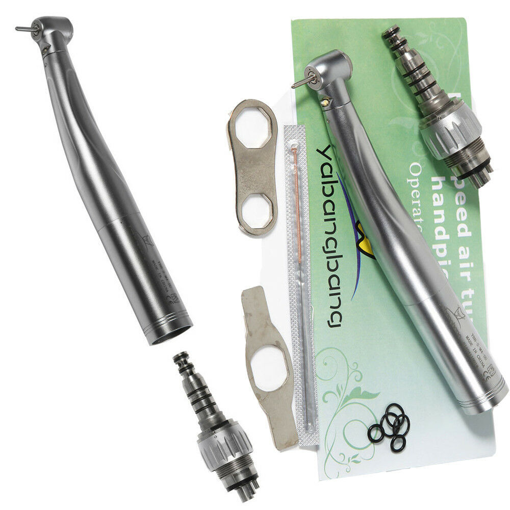 KAVO Style Dental LED E-generator Fiber Optic High Speed Handpiece+4Hole Coupler