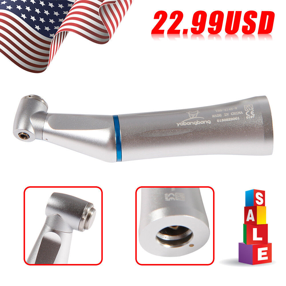 Dental Yabangbang Low Speed Contra Angle Handpiece Inner Water Spray Push Button